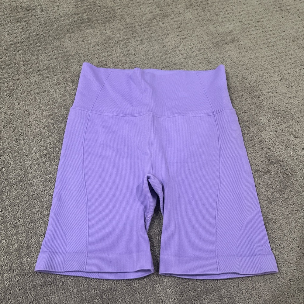 All in Motion Women's Lavender Bike biker Shorts